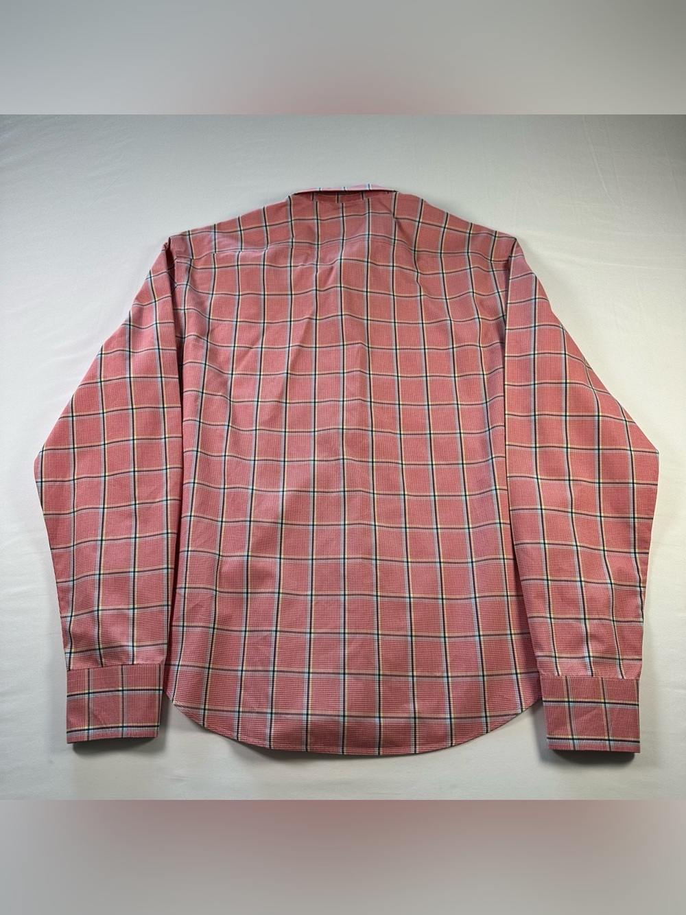 UNTUCKit Gibbons WF Shirt Mens M Red Plaid Wrinkle Free Cotton Button Down - Picture 2 of 9
